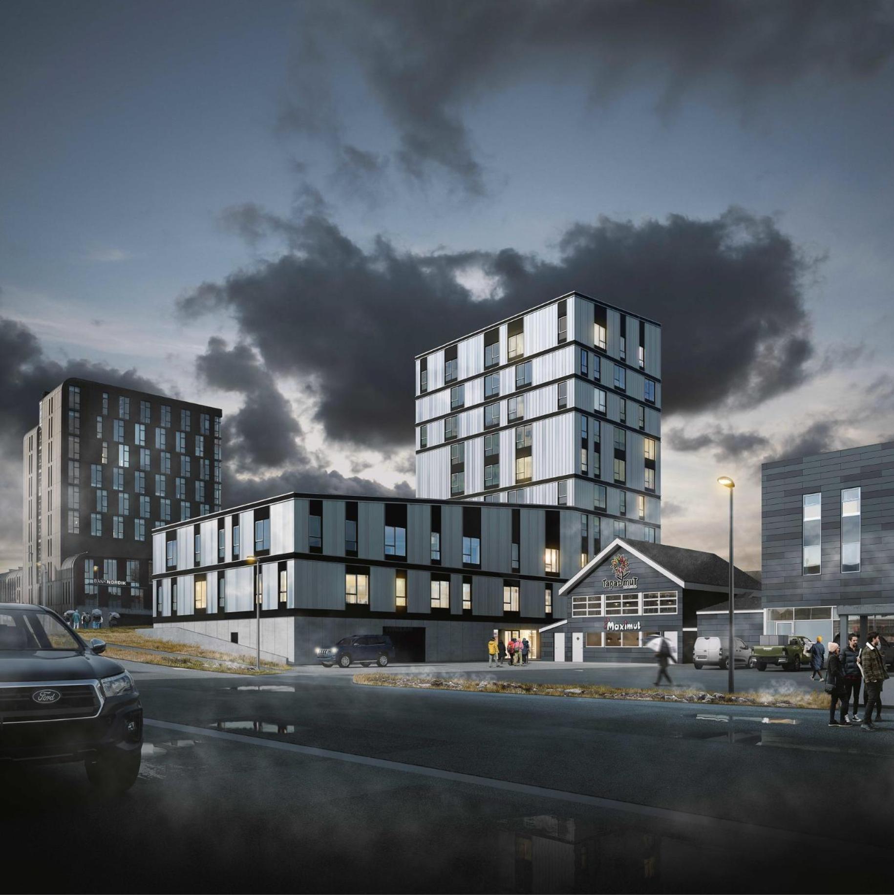 Hotel Aurora Apartments Nuuk Exteriér fotografie